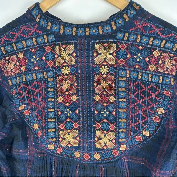 Johnny Was Workshop Vika Paris Effortless Blouse - Image 7