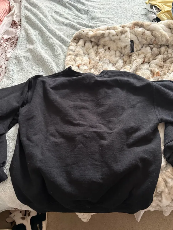 patchwork crewneck Black Size M - Image 2