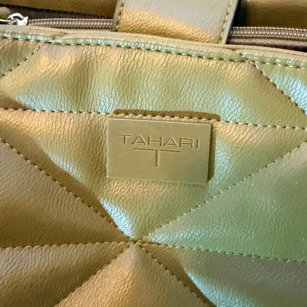 T Tahari Green Shoulder Bag nwot - Image 2