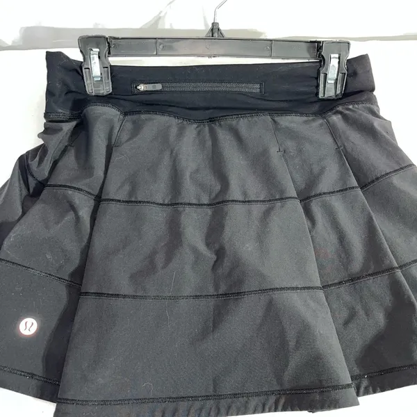Lululemon. Pace Rival skirt, black size 4 tall - Image 12