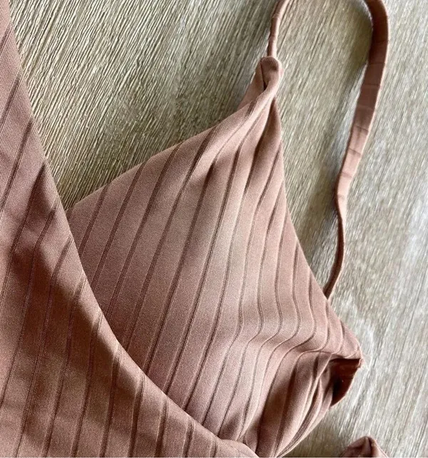 Aerie Ribbed Shine Wrap One Piece Swimsuit Size Small NWOT - Image 6