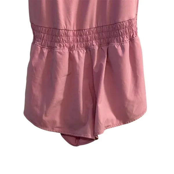 Offline Women's Pink Racerback Romper Size L Casual Summer One-Piece Flaw‎ - Image 2