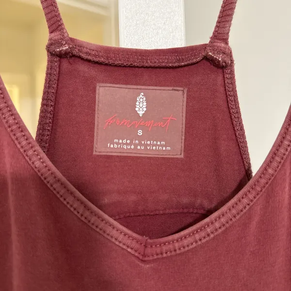Free People Hot Shot Onesie Jumpsuit in Mahogany - Image 3