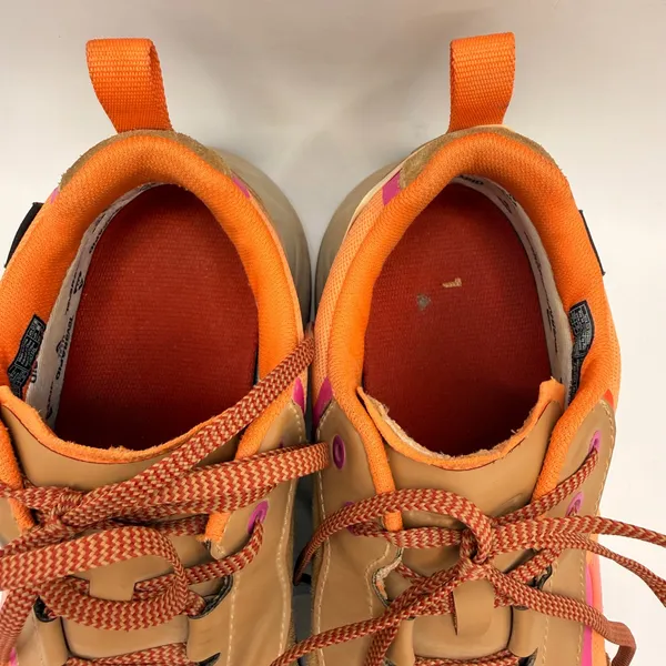 Teva Geotrecca Low PR Hiking Shoes Orange Pink Tan Waterproof Sneaker Women 9 - Image 5