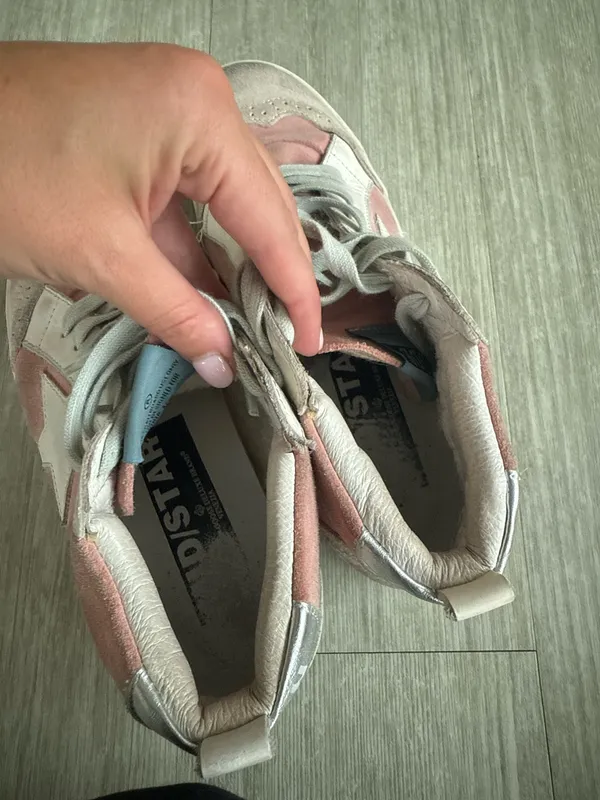 Golden goose pink mid stars  - Image 5