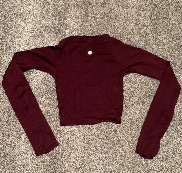 Lululemon Energy Seamless Long Sleeve Crop Top - Image 2