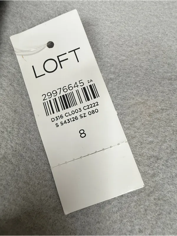 LOFT Black Sleeveless Drop Waist Midi Dress NWT 8 - Image 5