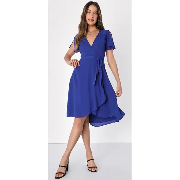 lulus wrap dress medium - Image 7