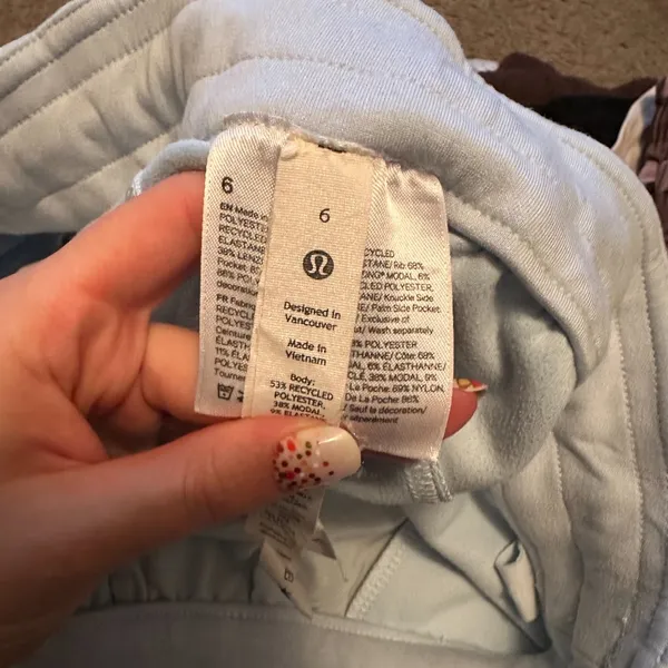 Lululemon Brushed Softstreme Ribbed High-Rise Jogger - Image 2