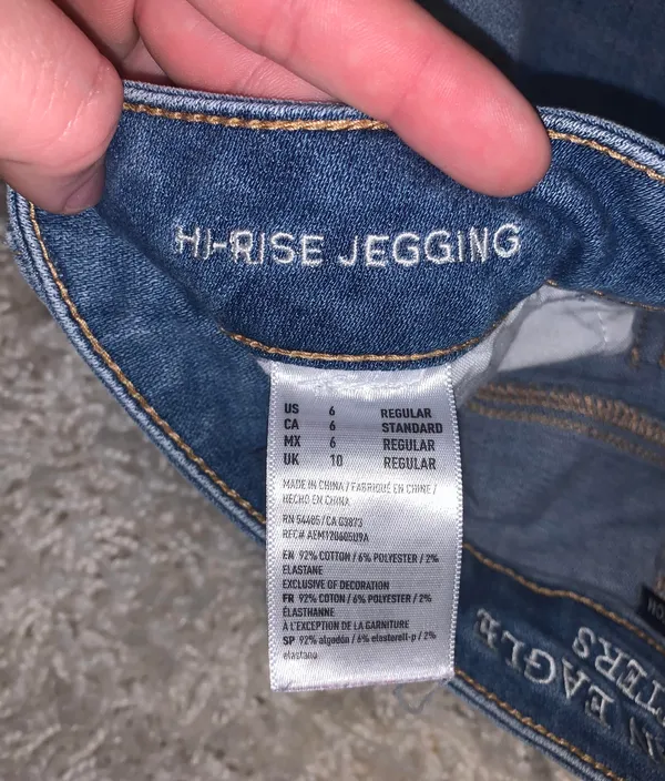 American Eagle Distressed Hi-rise Jeggings - Image 5