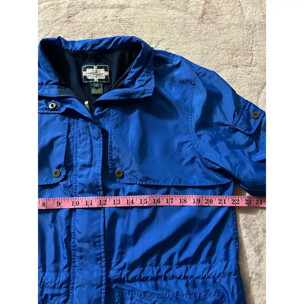 Ralph Lauren Naval Supply Company Womens Jacket Blue Lightweight Zip Sz Small - Image 7