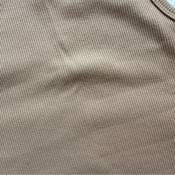 Princess Polly Selena Ribbed Brown Tank - Image 5