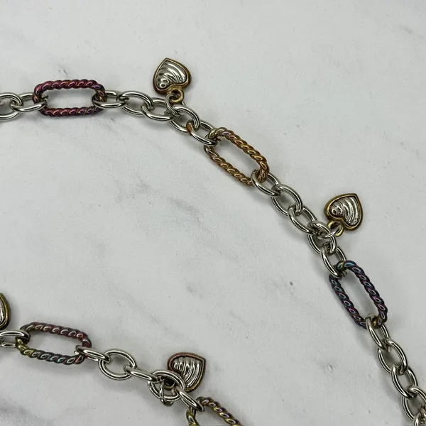 Heart Charm Silver Gold Chain Belt 2X/3X (2X/3X) ✨ - Image 5