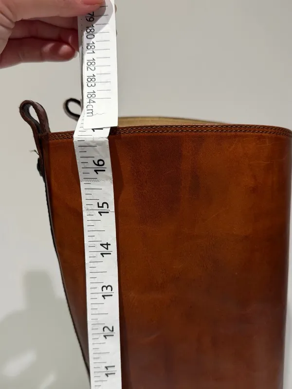 Frye Heeled Tall Brown Boots Size 7.5 - Image 10