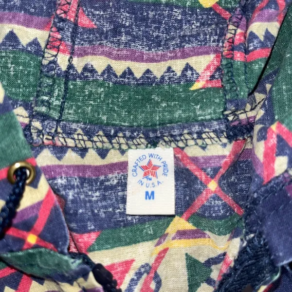 Vintage Southwestern Zip Up Hoodie - Image 6