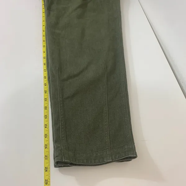 Babaton The Group Olive Green‎ Belted Utility Cargo Pants High Rise Pleated 4 - Image 5
