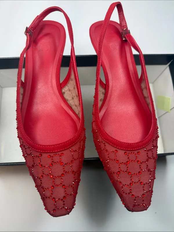 I.N.C. International Concepts Women's Gemini Mid Heel Slingback Pumps Size 7M - Image 4