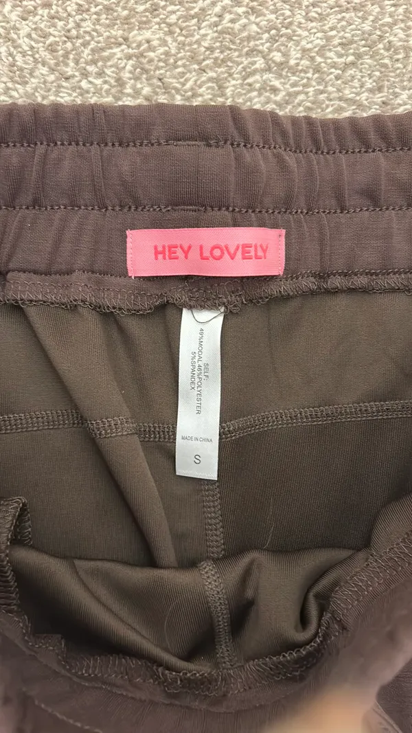 Brown Two Piece Long Sleeve and Pants Set - Image 4