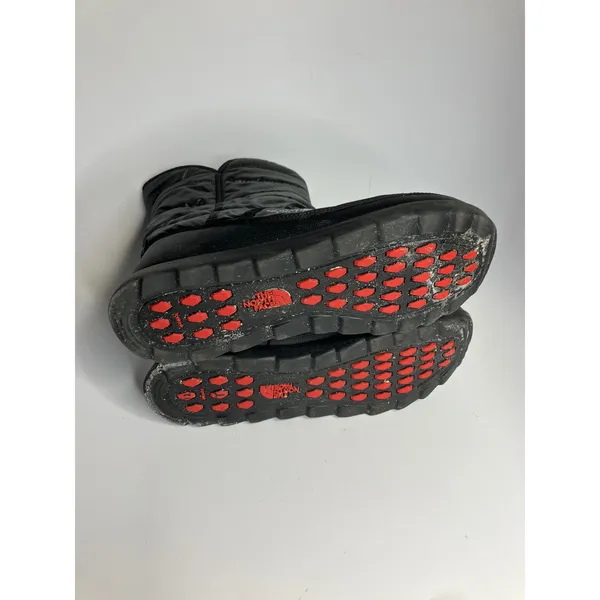 The North Face black amore ll foldover puffer boots faux fur lined‎ women's 10 - Image 9