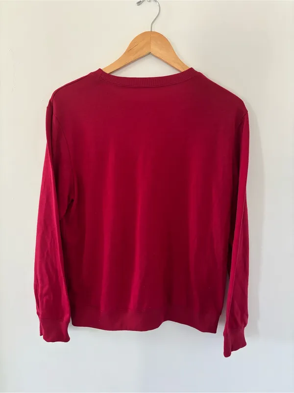 Red Long Sleeve Shirt - Image 2