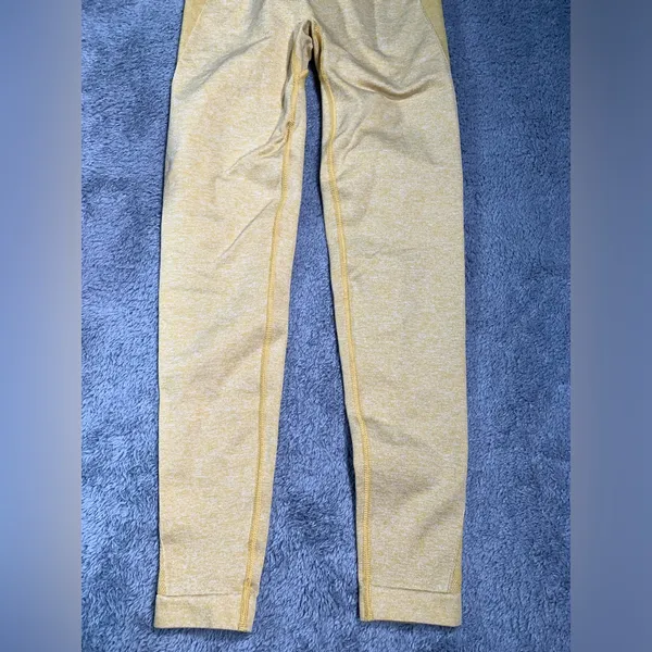 Gymshark Yellow Leggings - Image 2