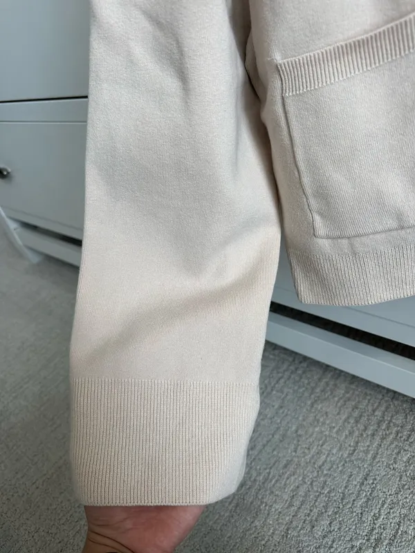 Live The Process Cardigan Tan - Image 2
