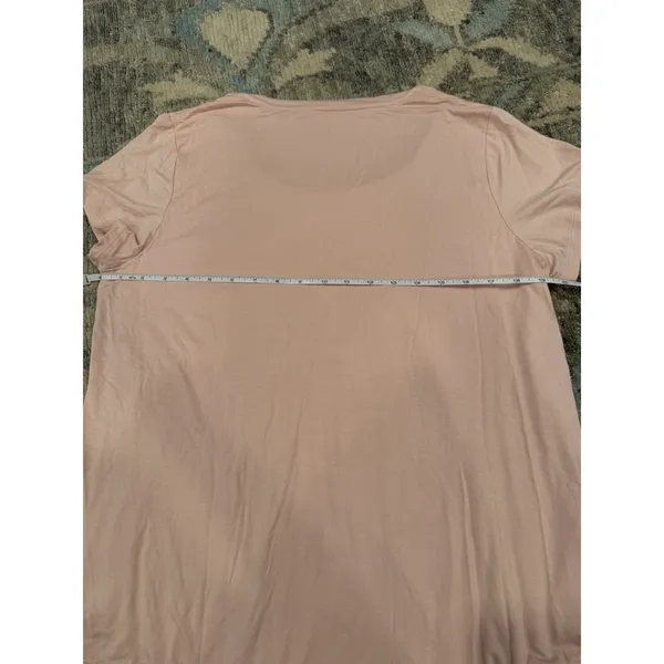 Kindred Bravely Everyday Maternity & Nursing Pocket T-shirt Dusty Pink Sz L NWT - Image 11