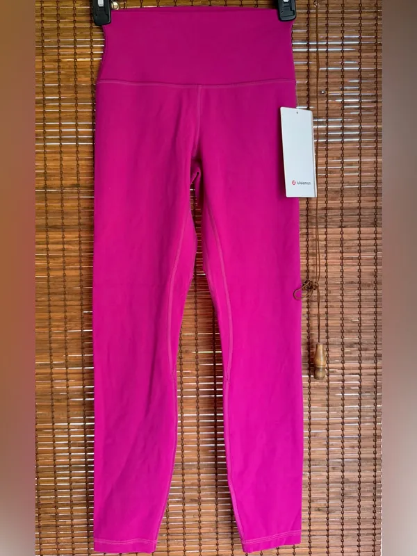 NWT lululemon Align High-Rise Pant 28” Ripened Raspberry Pink Size 4 $98 - Image 2