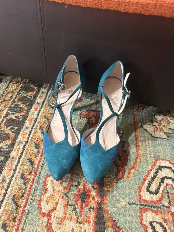 Vince Camuto Suede Heels - Image 3