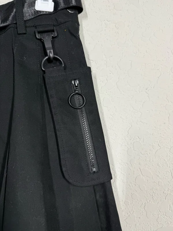 NWT Dolls Kill Devious High Security Utility Skirt Size XS - Image 3