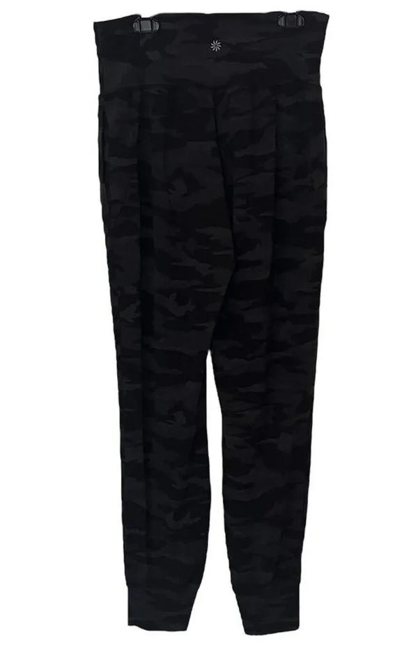 Athleta Salutation Camo Jogger Pants Athletic Camouflage Gray Black Size S Small - Image 2