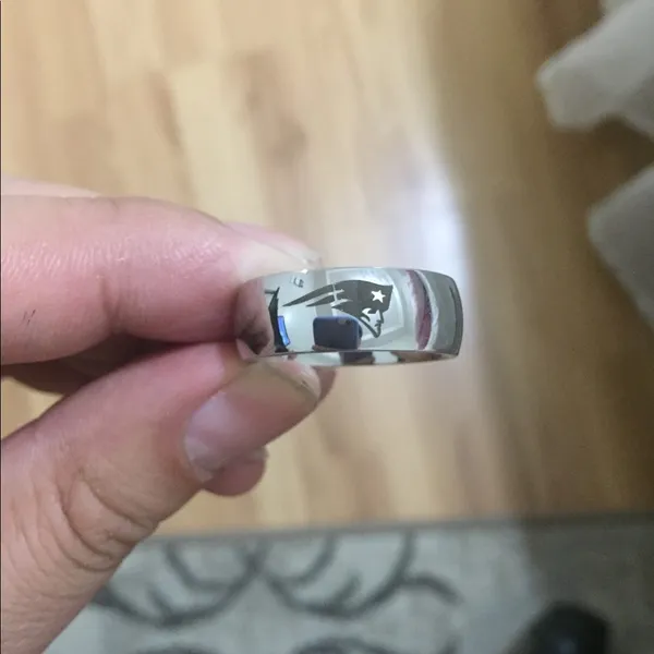 Silver Arc New England Patriots Ring - Image 7