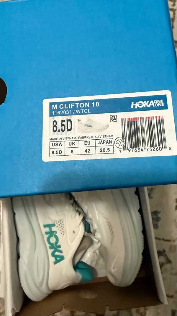 Hoka Clifton 10 Men’s Running Shoes - Image 2