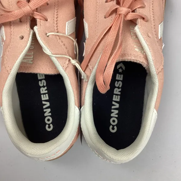 Converse Run Star Trainer Pink Suede Low Top Men Size 7.5 Women Size 9 New with tag - Image 7