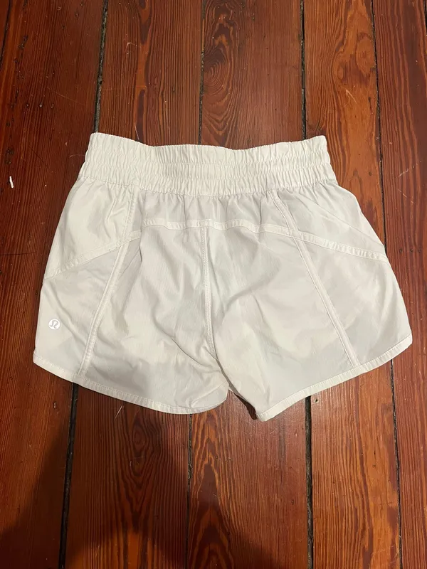 Lululemon White Shorts 4” - Image 2