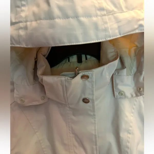THE NORTH FACE Trench Jacket Coat Women Mid Length Hood Full Zip Moonlight. SP. - Image 6