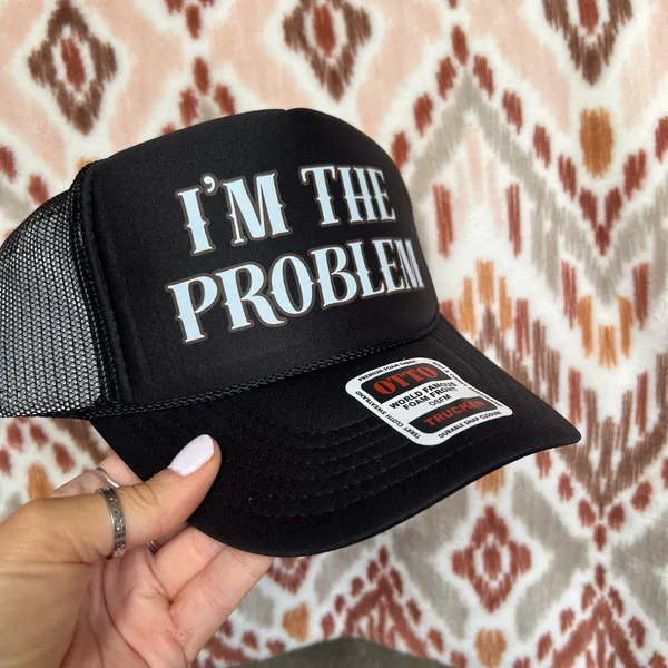 Morgan wallen trucker hat Black - Image 2