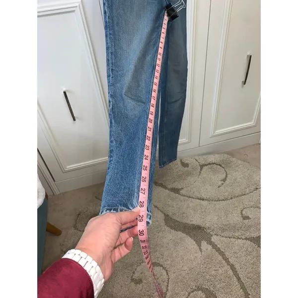 We The Free Jeans Women's High Waist Straight Leg‎ Denim Jeans Blue Size 25 - Image 9