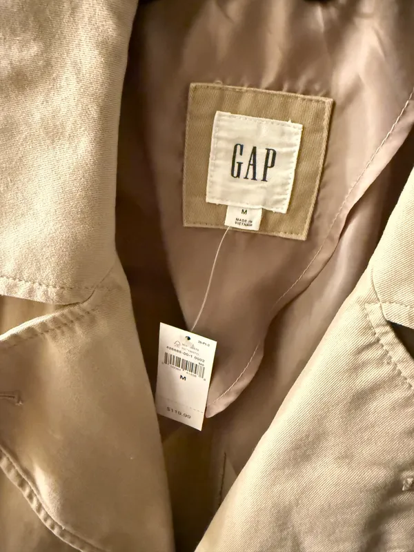 Gap Trench Coat Women’s - Image 3