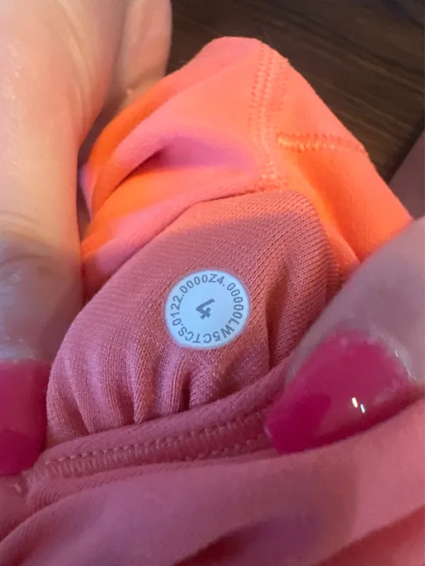 Coral Pink Lululemon Align Leggings - Image 4