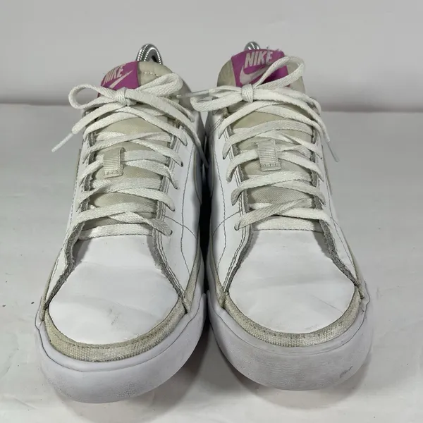Nike Court Legacy Low White Metallic Silver Pink - Women's Size 8 /6.5Y - Image 3