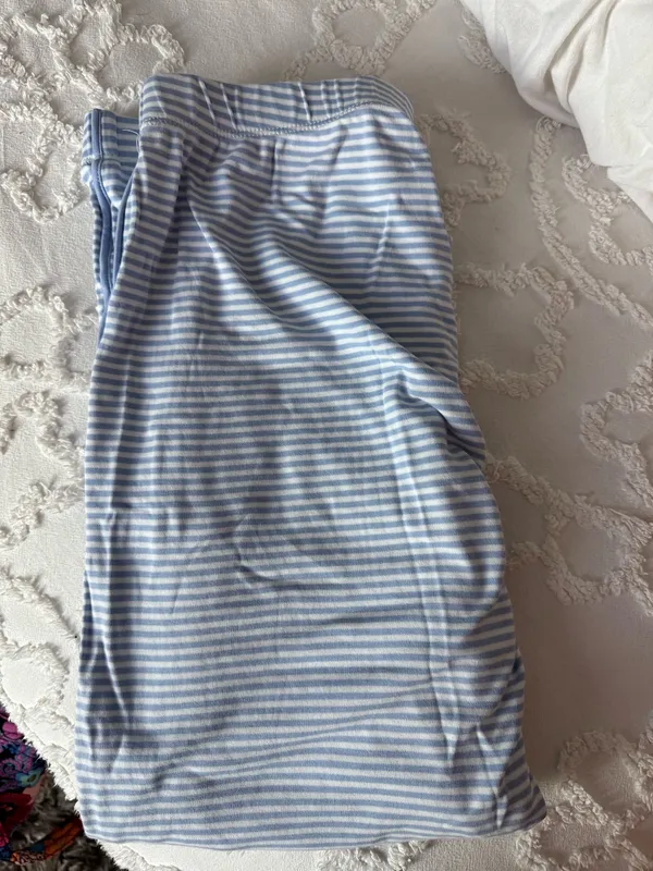 Lake Blue Striped Pajamas - Image 5