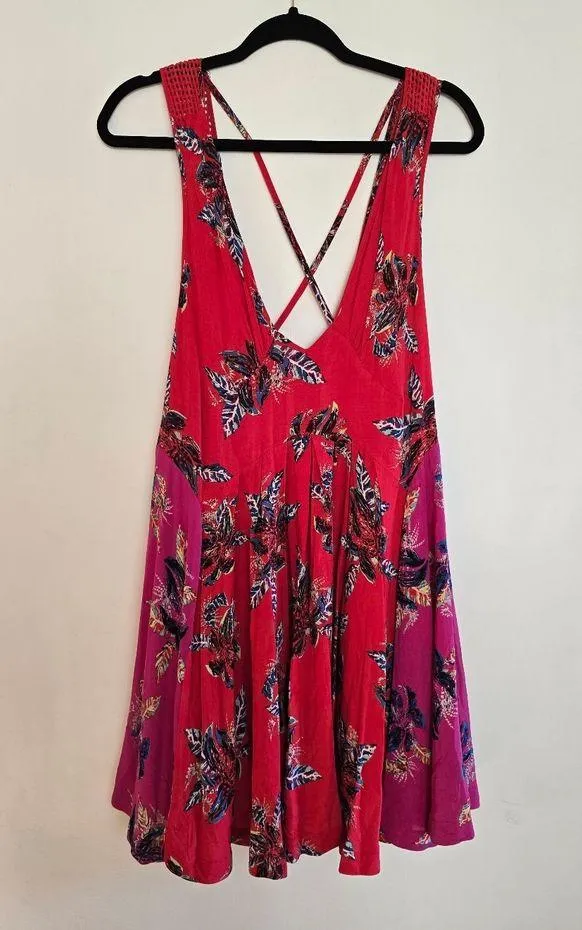 Free PeopleThought It Was A Dream Printed Mini Dress - Image 4