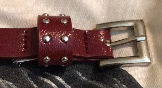 Dark Red Belt - Image 2