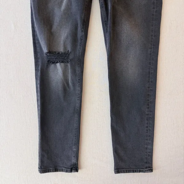 We The Free Distressed High Rise Skinny Jeans Womens 31 Black - Image 8