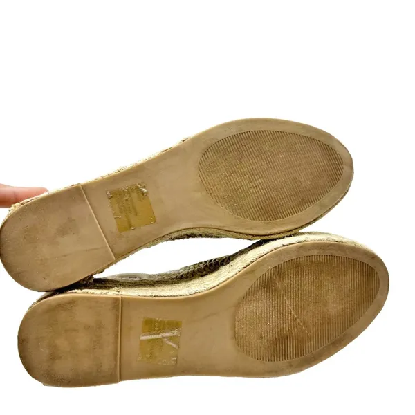Steven By Steve Madden Courage Jute Espadrille Wedges Taupe Size 10 - Image 9