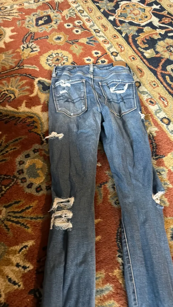 American Eagle Super High Rise Stretch Jeggings - Image 5