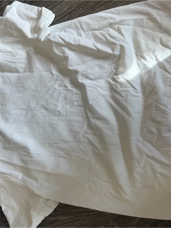Athleta White Athletic Short Sleeve Tee - Image 2
