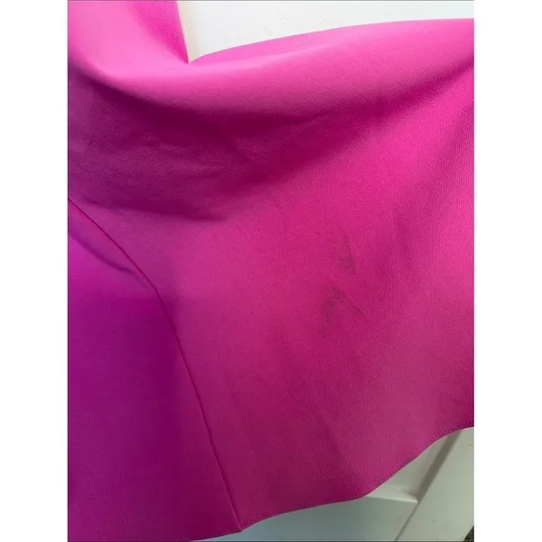 Theia Sunny Pink Strapless Sweetheart Slit Formal Gown Dress Small - Image 7