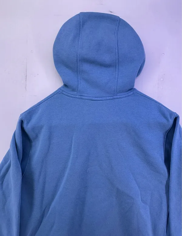 Vintage Nike Light Blue Hoodie Size Medium - Image 13